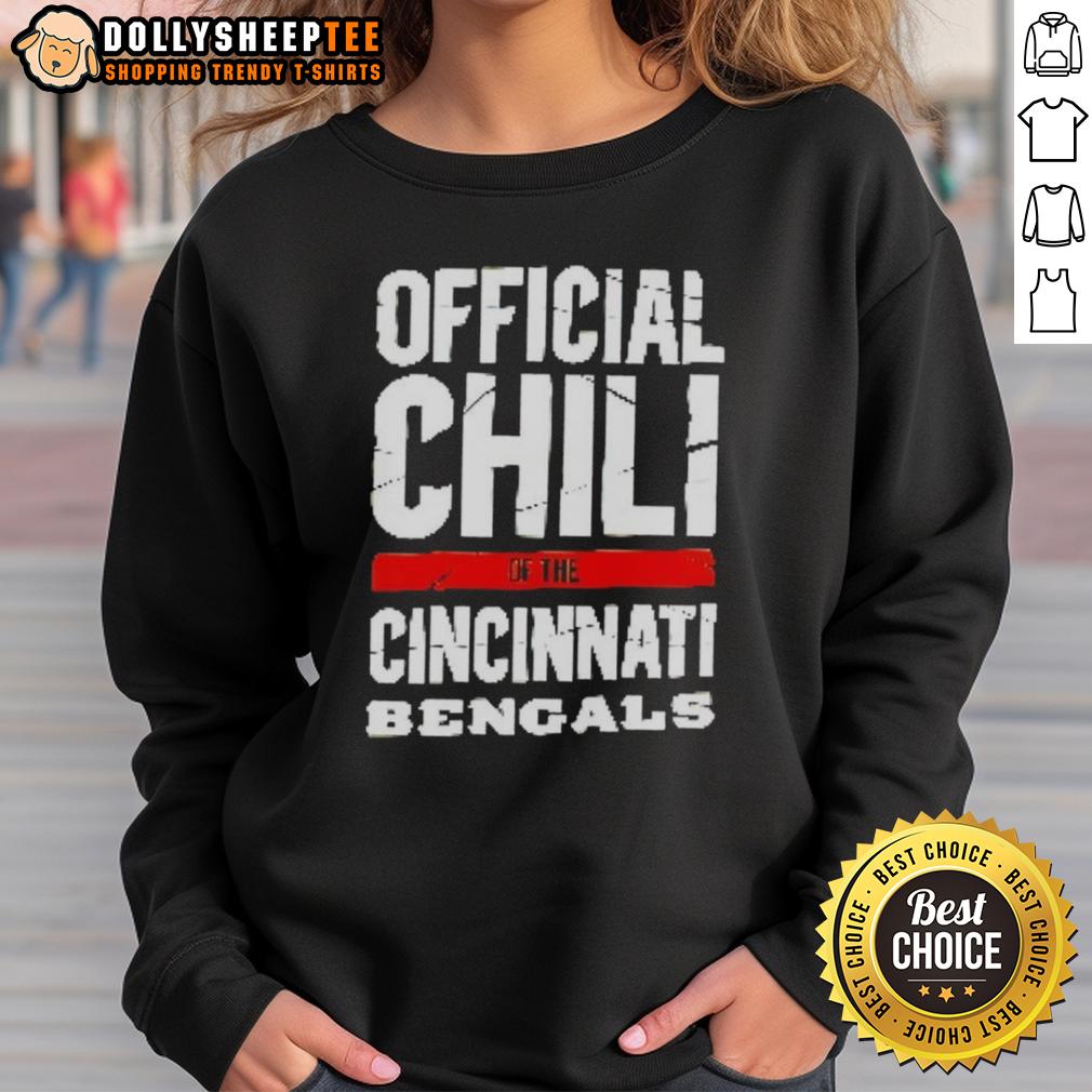 Original Official Chili Of The Cincinnati Bengals T-Shirt - Image 5