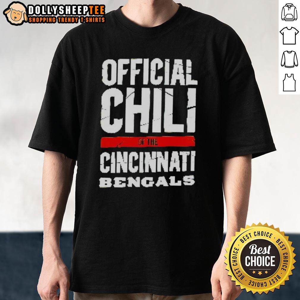 Original Official Chili Of The Cincinnati Bengals T-Shirt