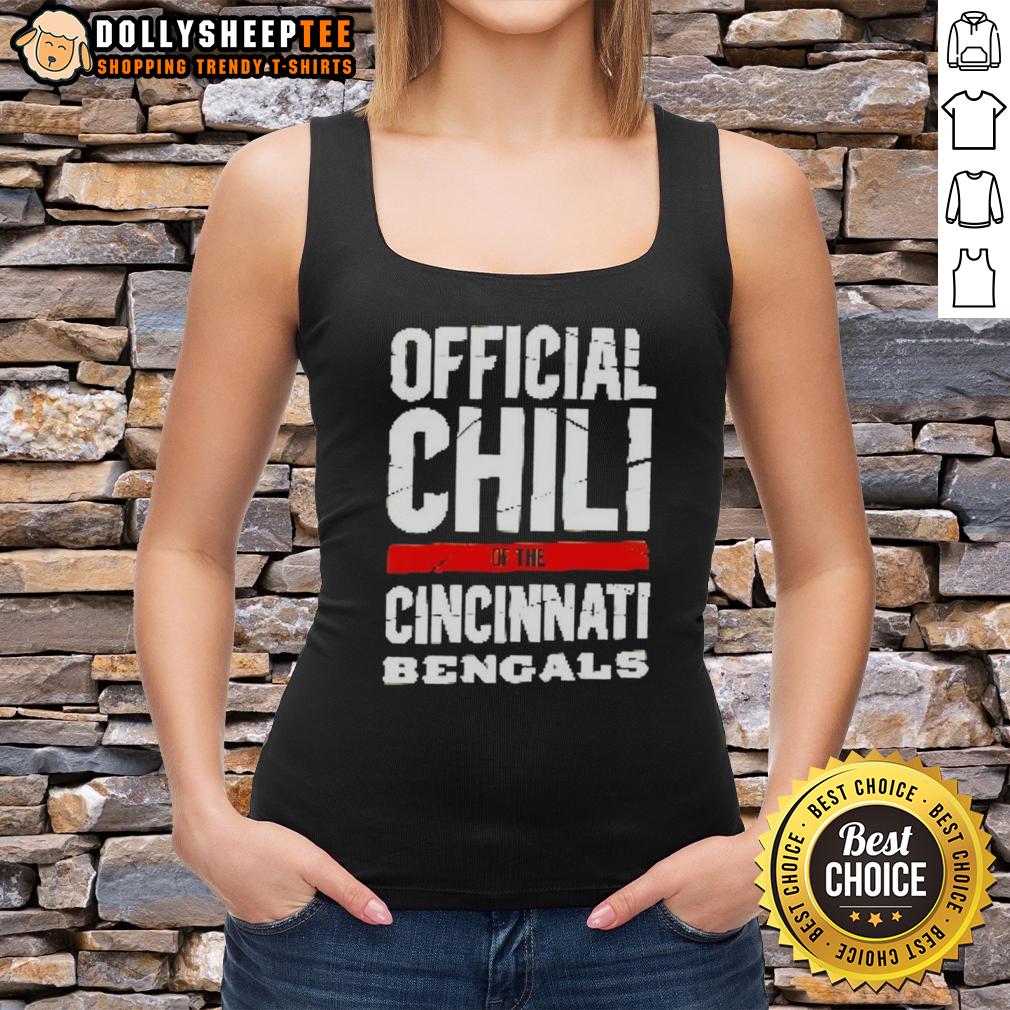 Original Official Chili Of The Cincinnati Bengals T-Shirt - Image 4