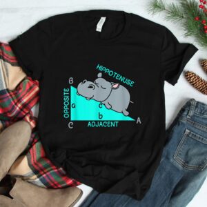 Hippotenuse Math Mathematics Teacher Joke Fun Saying Shirt