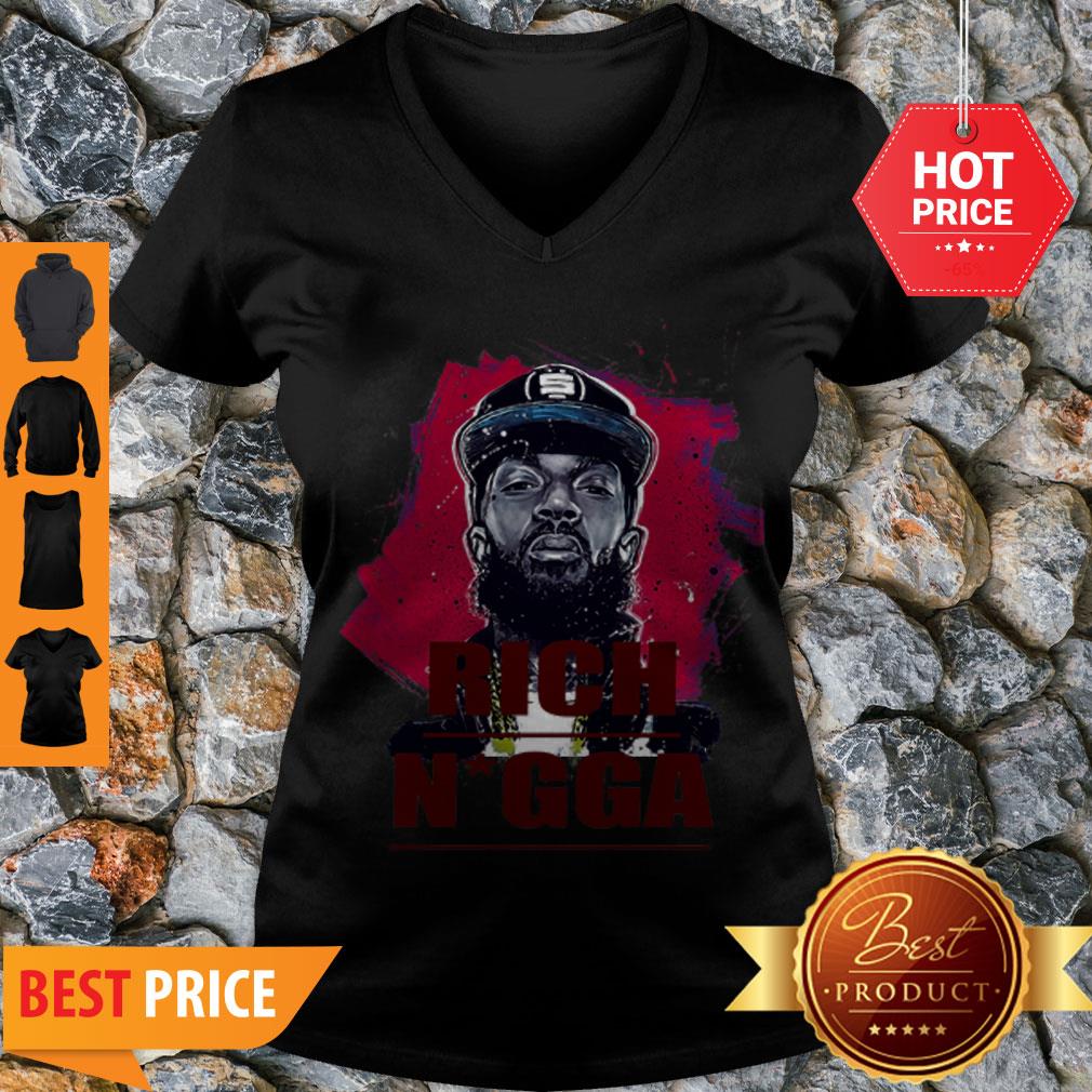 RIP Nipsey Hussle Rich N GGA Crenshaw Shirt - Image 3