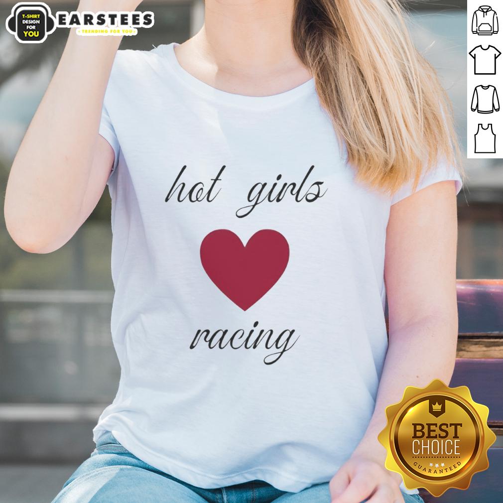Nice Hot Girls Love Racing Bookswithjess T-Shirt - Image 3