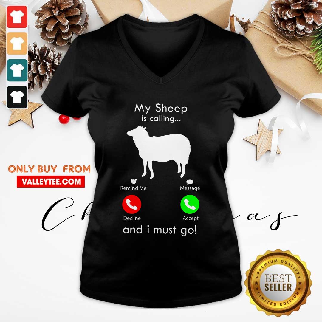 My Sheep Is Calling And I Must Go Shirt - Image 4