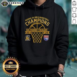 Alternative view of Awesome Goldsboro Cougars Nchsaa 3a Girls Basketball Champions T-Shirt