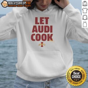 Alternative view of Good Iowa State Basketball Let Audi Crooks Cook Signature T-Shirt