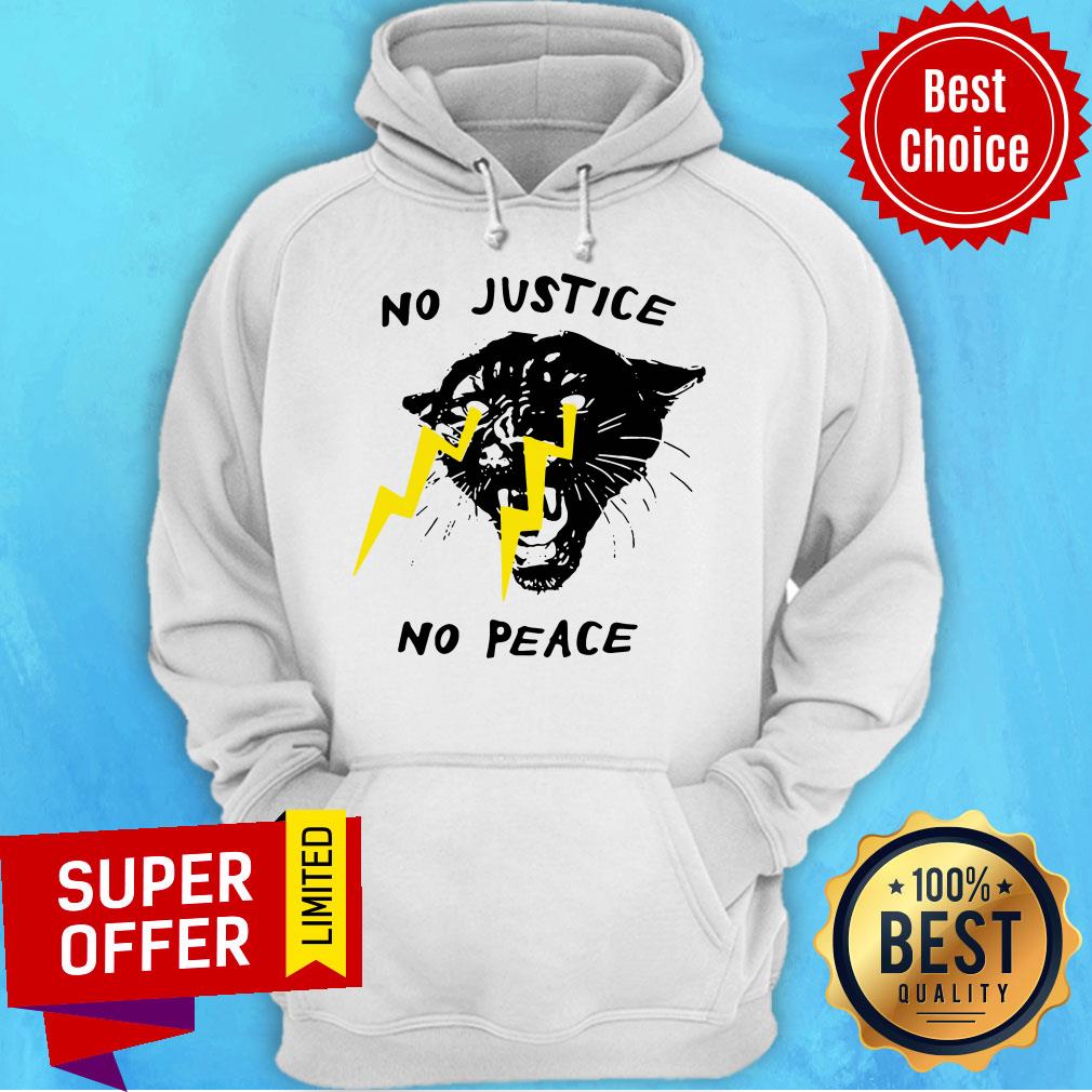 Nice No Justice No Peace Panther Shirt - Image 3