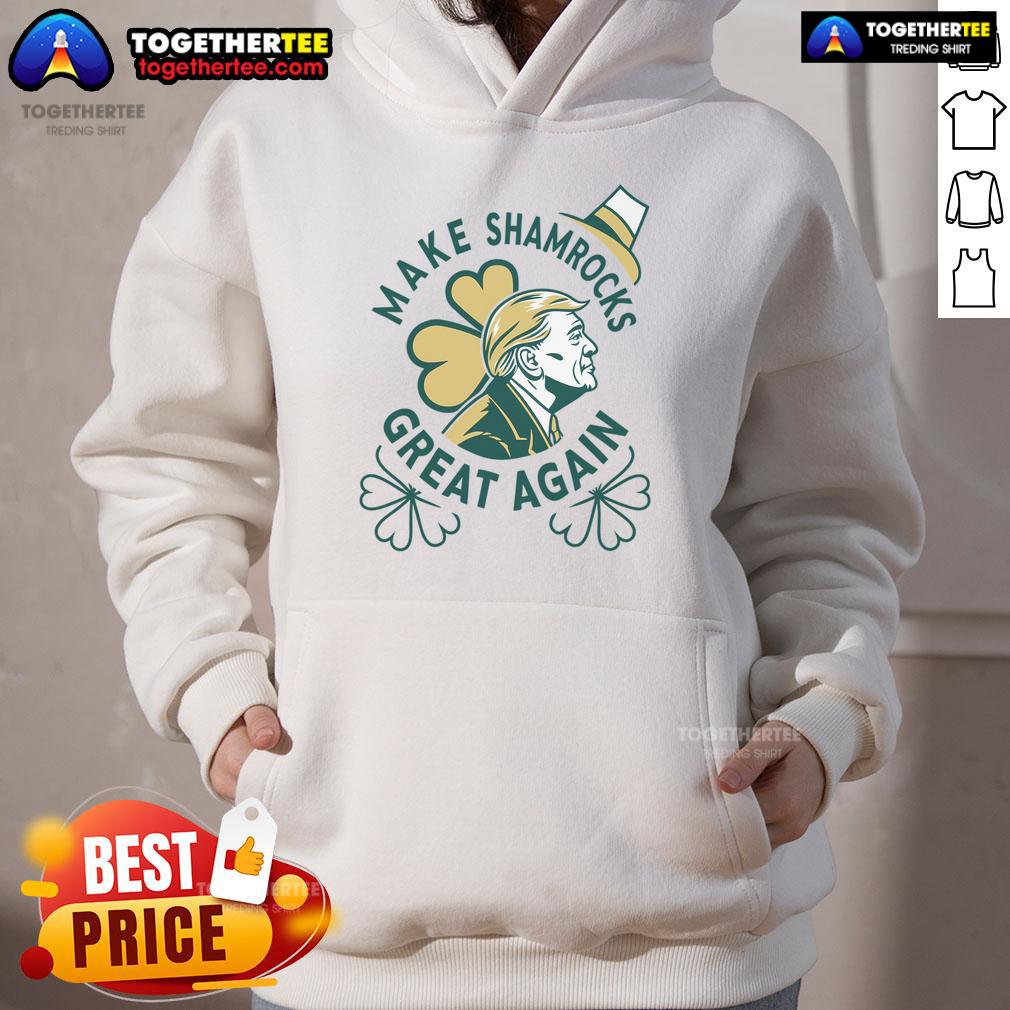 Official Make Shamrocks Great Again Trump T-Shirt - Image 2