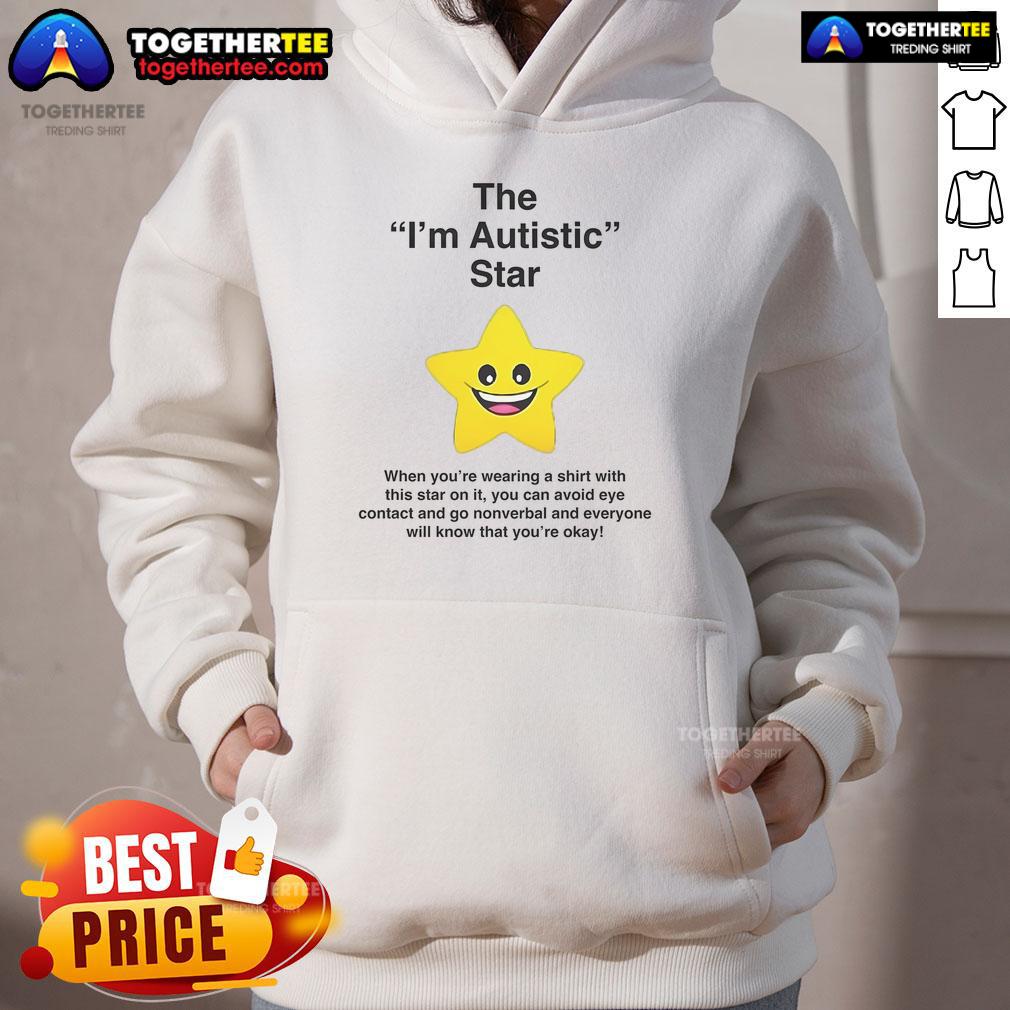 Official The I'm Autistic Star T-Shirt - Image 2