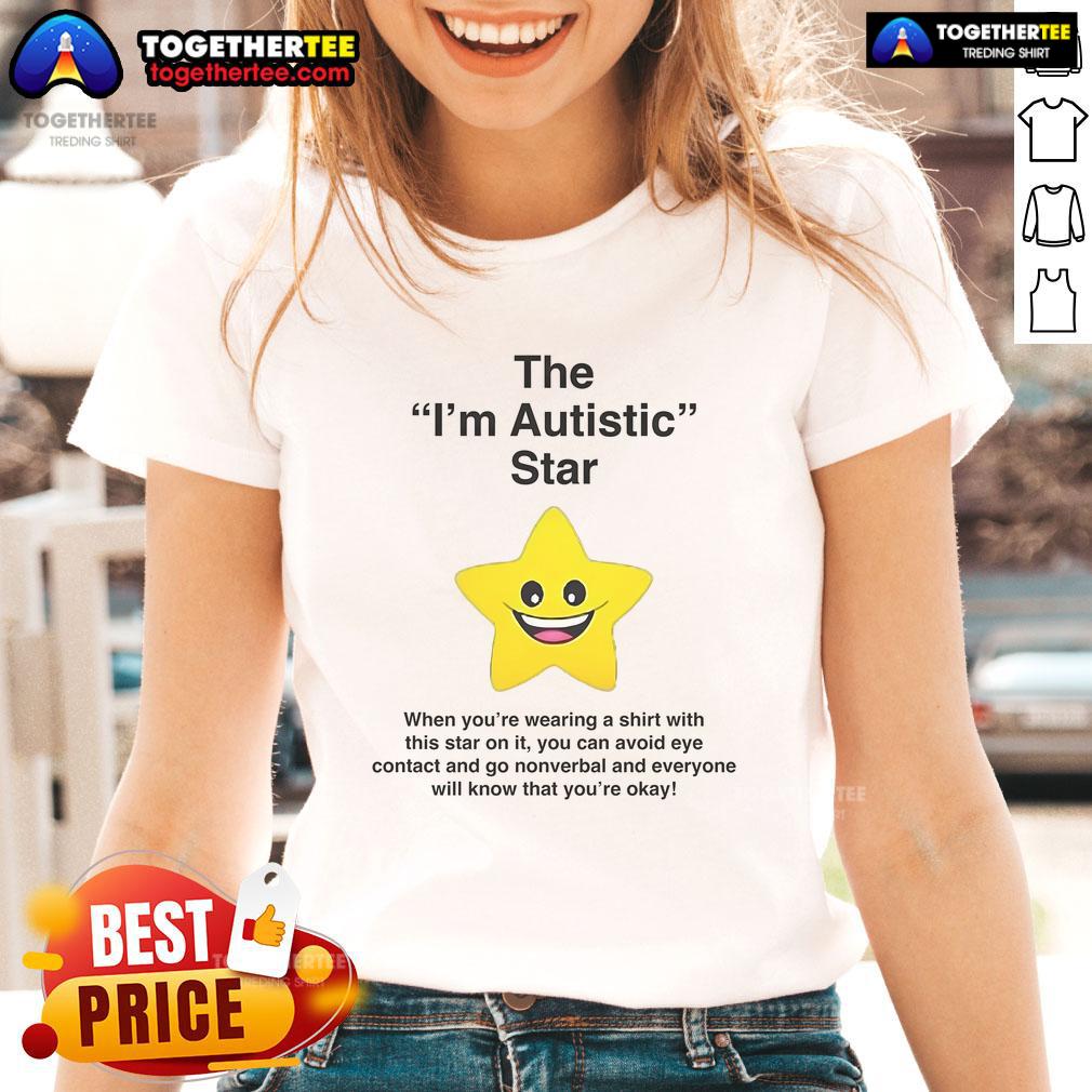 Official The I'm Autistic Star T-Shirt - Image 3