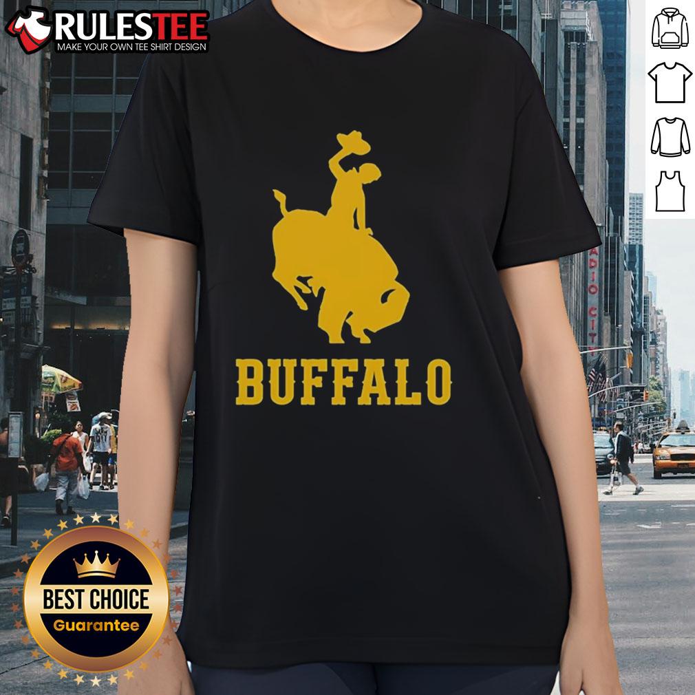 Awesome Wyoming Buffalo T-Shirt - Image 3