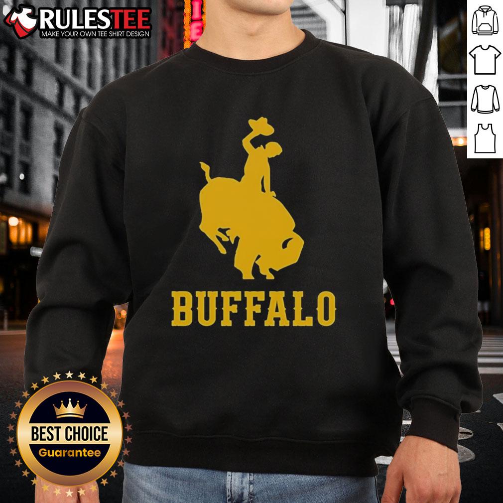 Awesome Wyoming Buffalo T-Shirt - Image 5