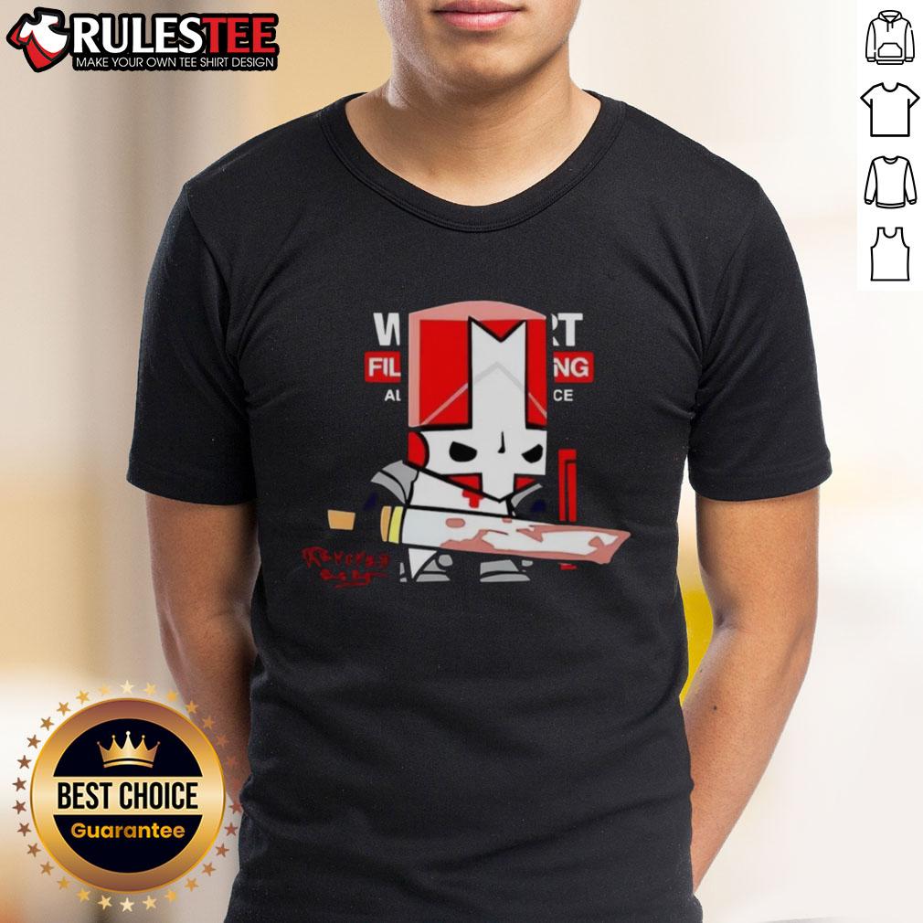 Good Castle Crashers Red Knight Sketch Revived T-Shirt