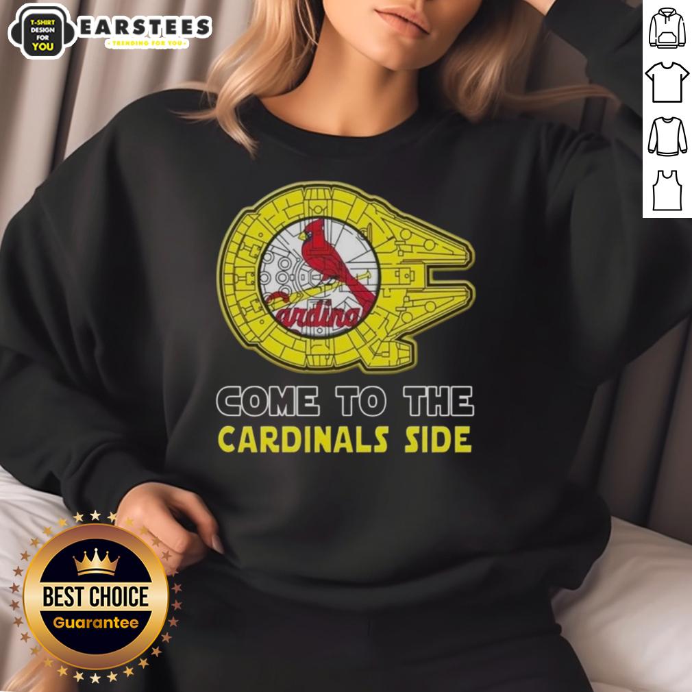 Good Star Wars Come To The St Louis Cardinals Side T-Shirt - Image 5
