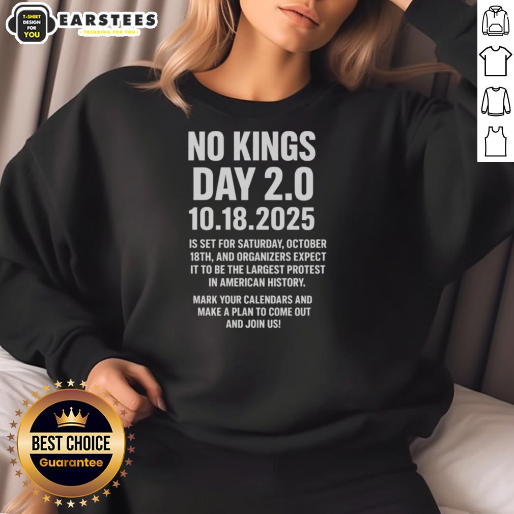 Awesome No Kings Day 2.0 Oct 18th 2025 T-Shirt - Image 5