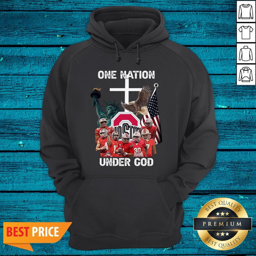 Ohio State Buckeyes One Nation Under God Shirt - Image 3