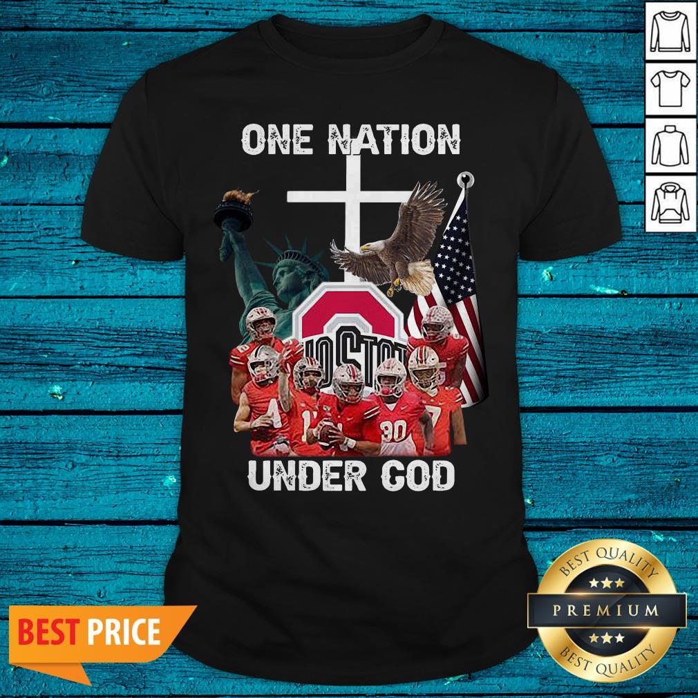 Ohio State Buckeyes One Nation Under God Shirt
