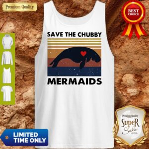 Alternative view of Premium Save The Chubby Mermaids Vintage Shirt