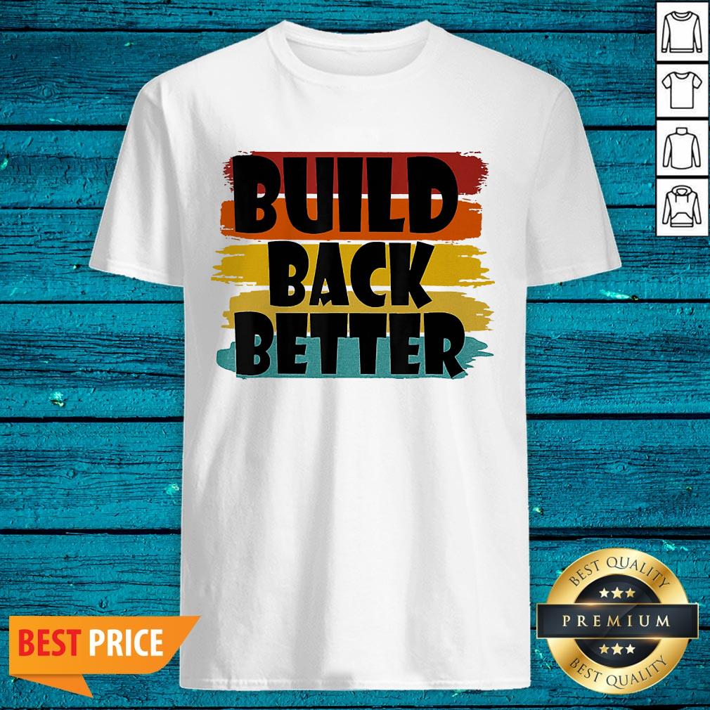 Top Build Back Better Bidden Harris 2020 Shirt