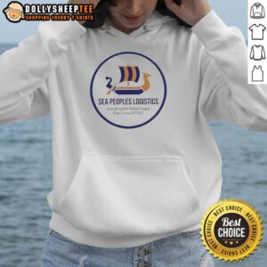 Alternative view of Original Sea Peoples Logistics Disrupting The Global Supply Chains Since 1177 BC Logo T-Shirt