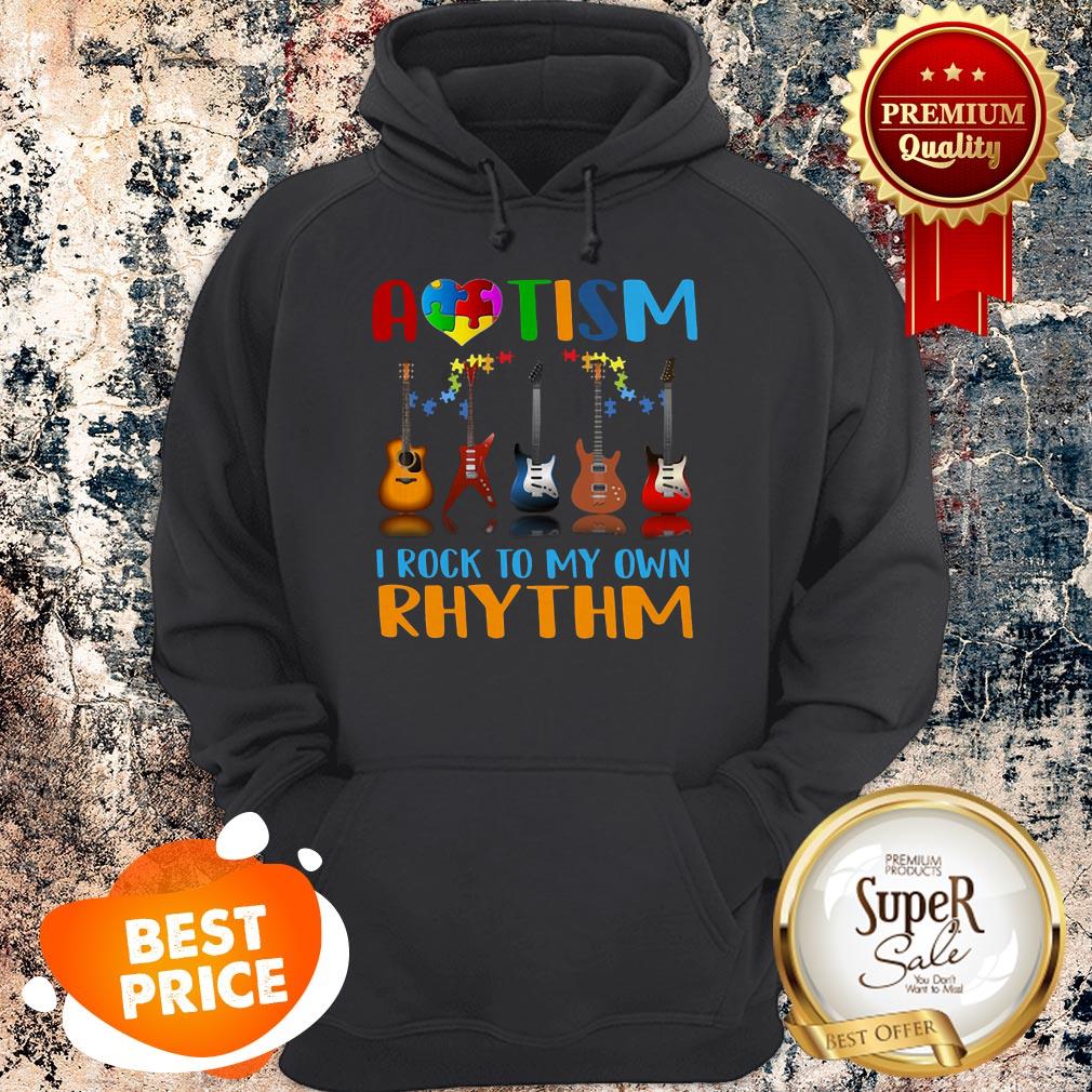 Nice Autism Awareness I Rock My Own Rhythm Shirt - Image 5