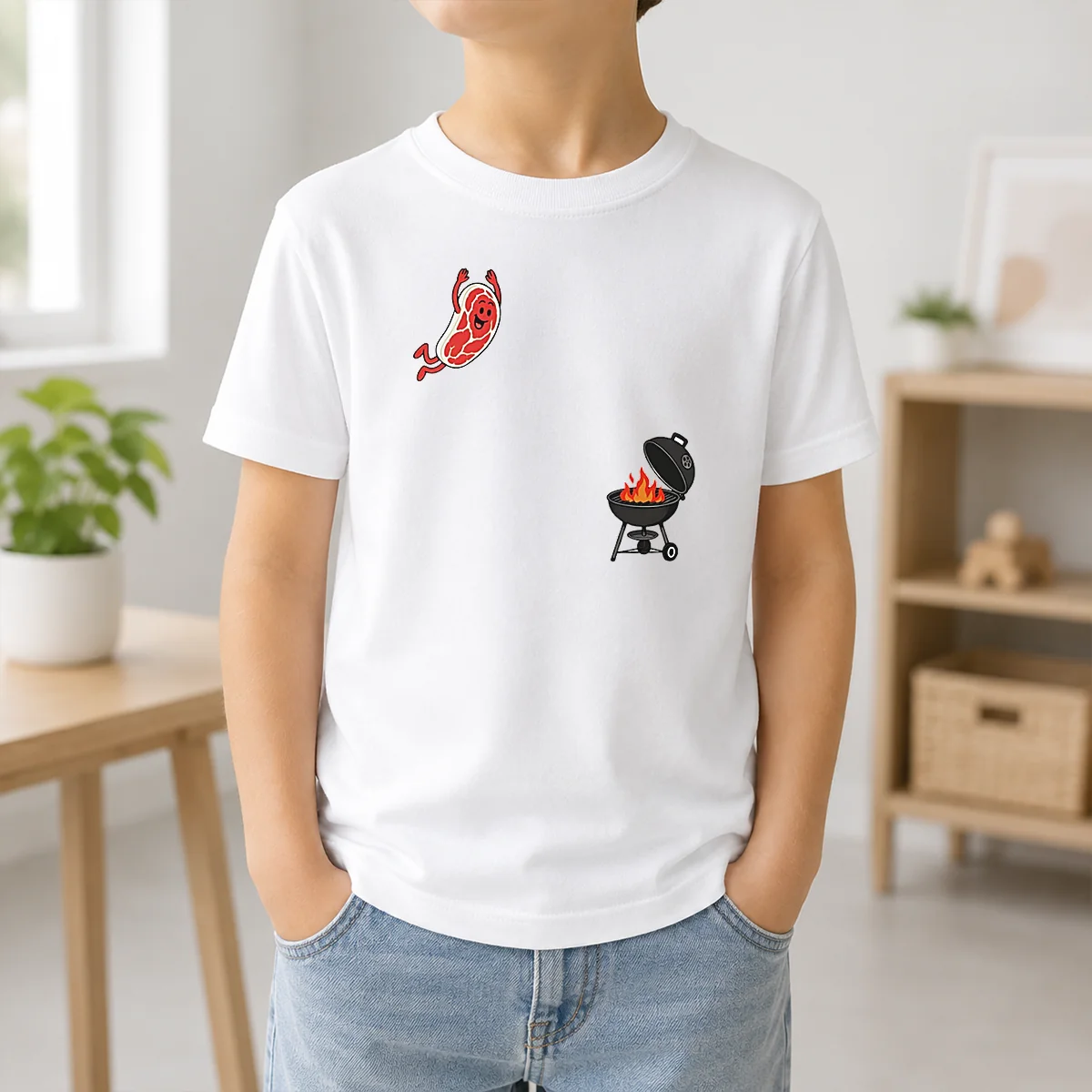 Pretty Steak Fly BBQ Freedom American 4th Of July 2026 Shirt - Image 9