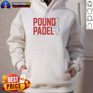 Alternative view of Official Islam Makhachev Pound Padel 4 T-Shirt