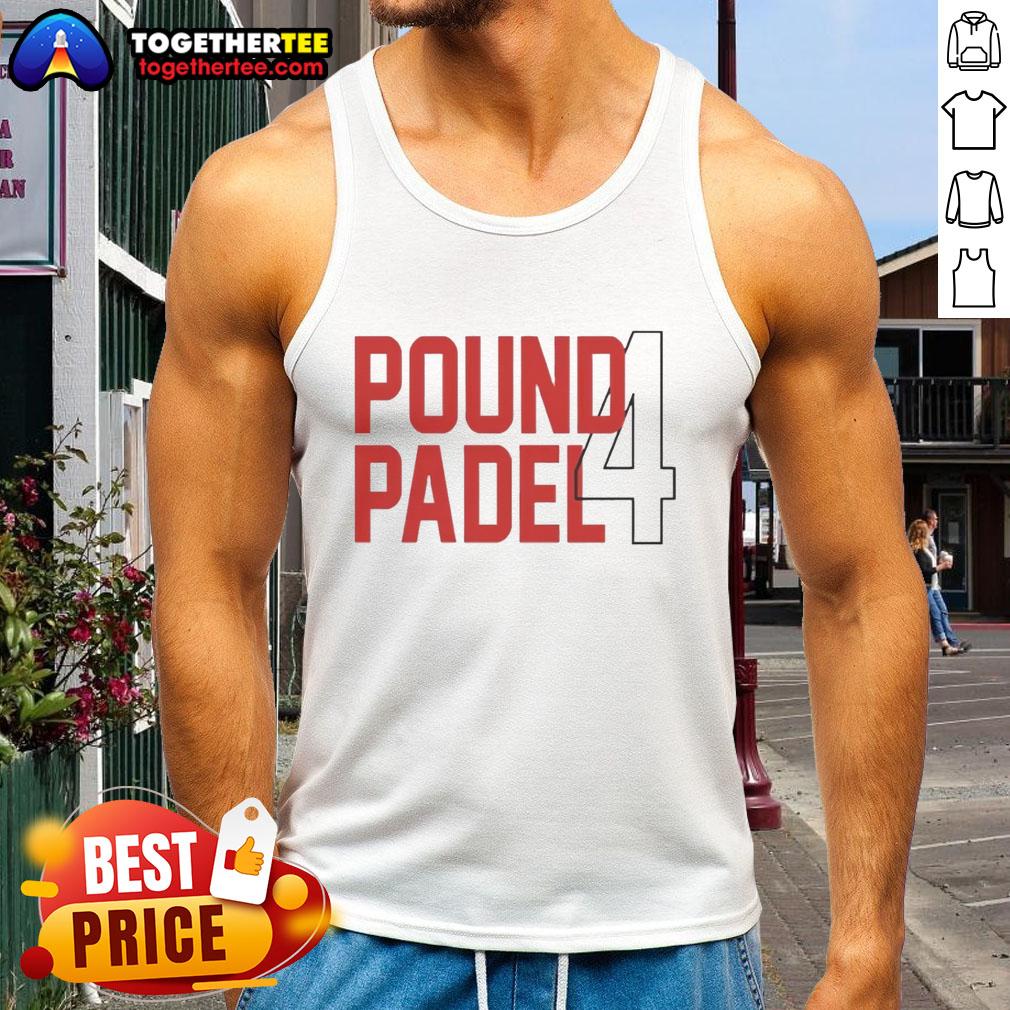 Official Islam Makhachev Pound Padel 4 T-Shirt - Image 4