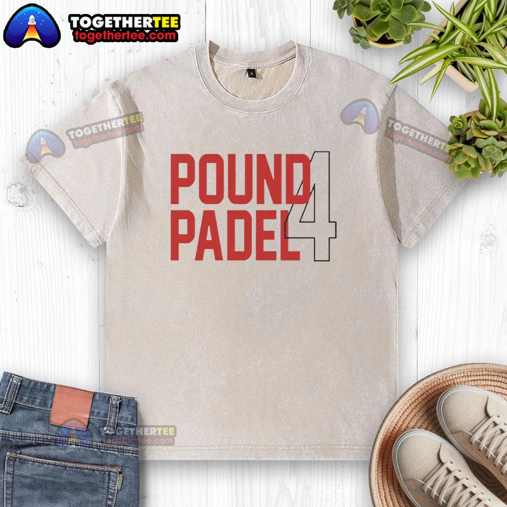 Official Islam Makhachev Pound Padel 4 T-Shirt - Image 6