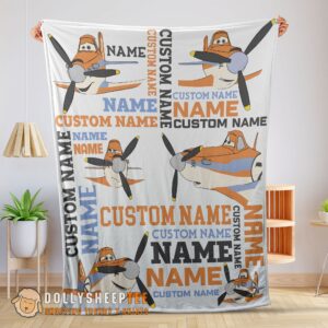 Perfect Disney Dusty Crophopper Blanket Fleece Customized Blanket