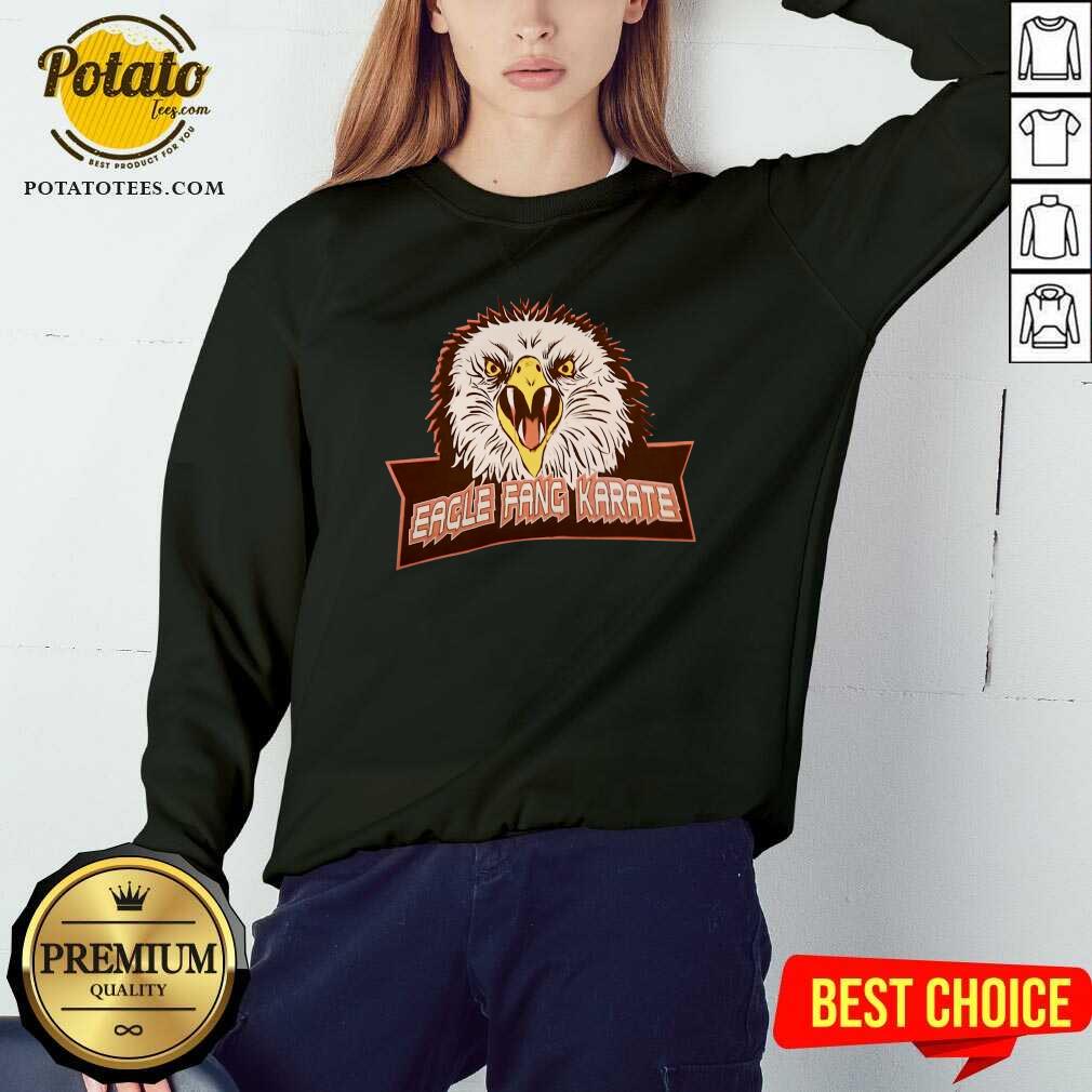 Awesome Eagle Fang Karate Distressed Shirt - Image 4