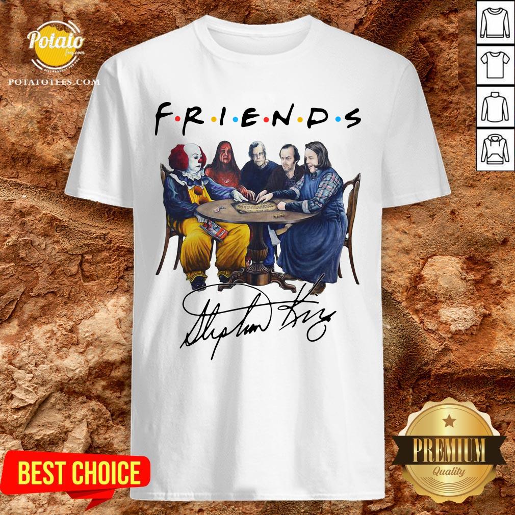 Perfect Stephen King Friends Signature Shirt