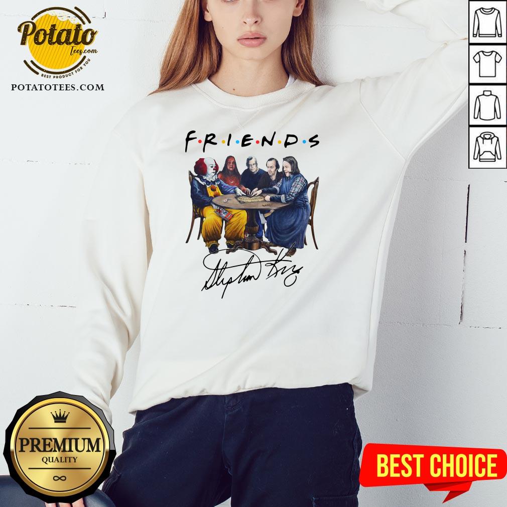 Perfect Stephen King Friends Signature Shirt - Image 4