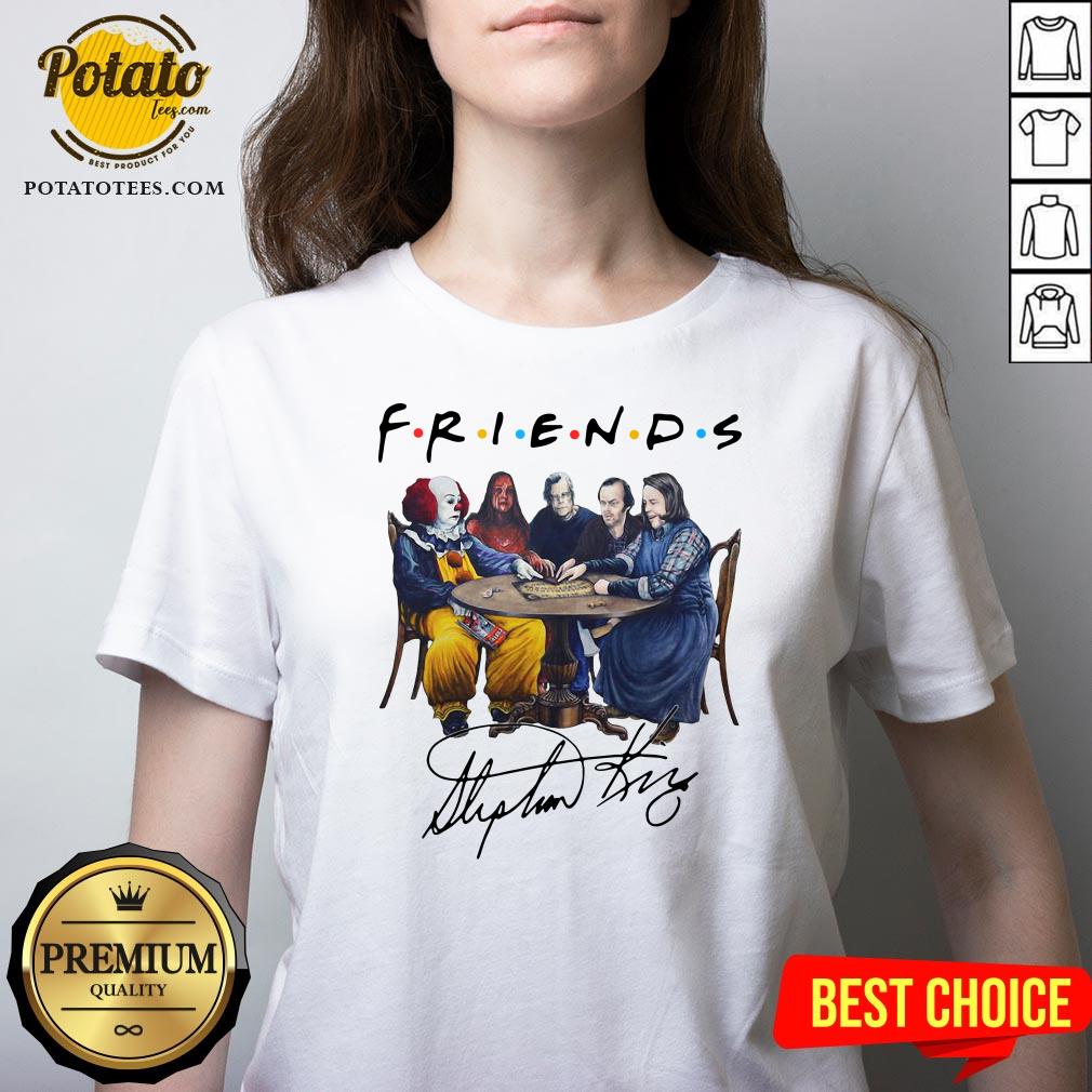 Perfect Stephen King Friends Signature Shirt - Image 2