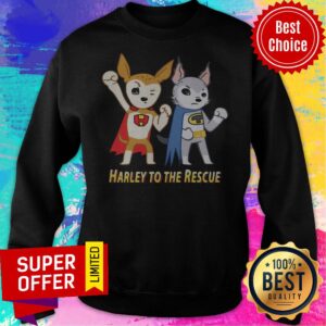 Alternative view of Superheroes Against Puppy Mills Harley To The Rescue Shirt