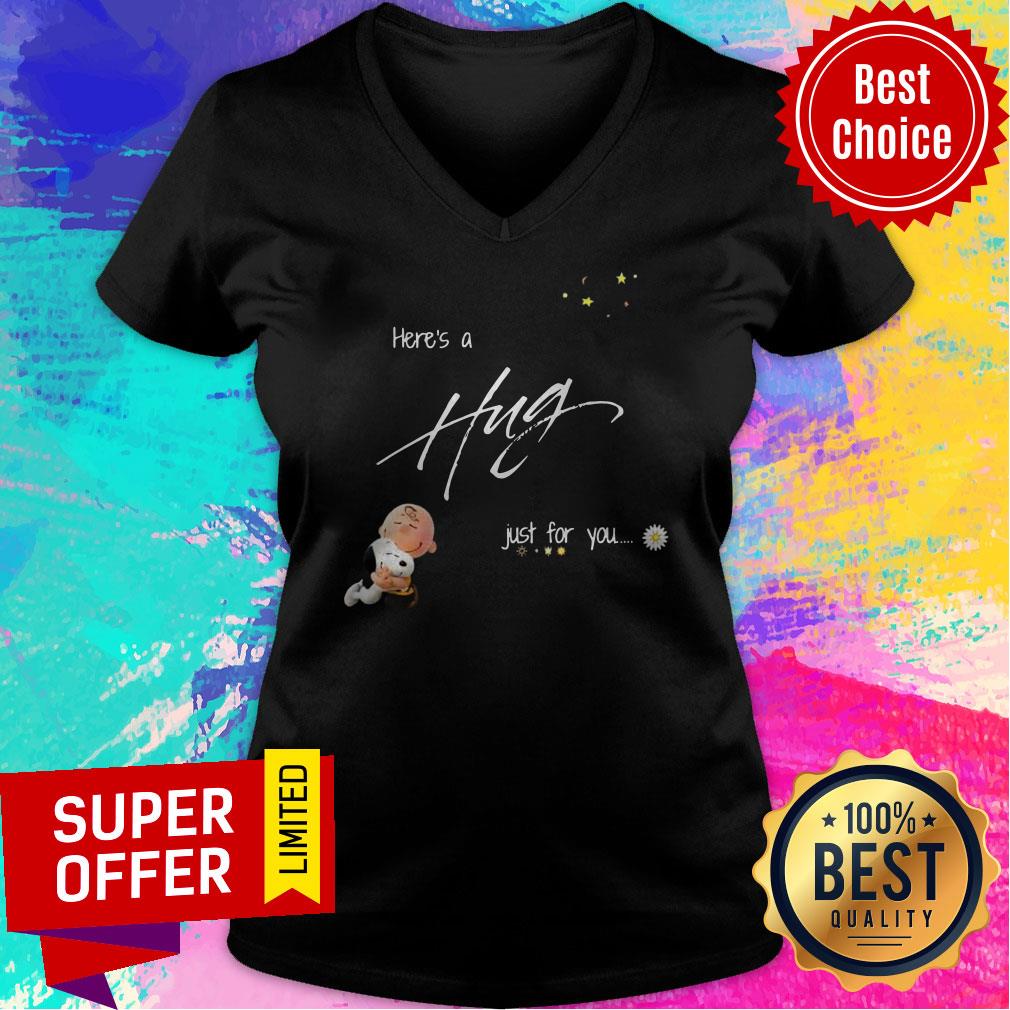 Official Here’s A Hug Just For You Shirt - Image 3