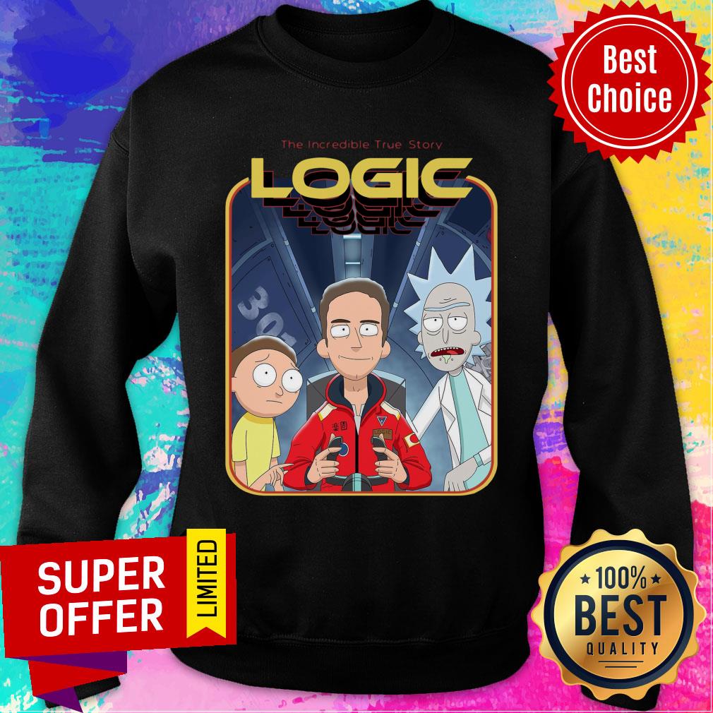 Rick And Morty The Incredible True Story Logic Shirt - Image 4