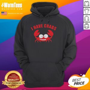 Alternative view of Awesome I Have Crabs Crab Fisherman T-Shirt