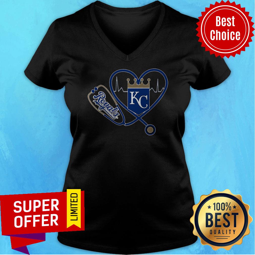 Official Heartbeat Nurse Love Royals Shirt - Image 4