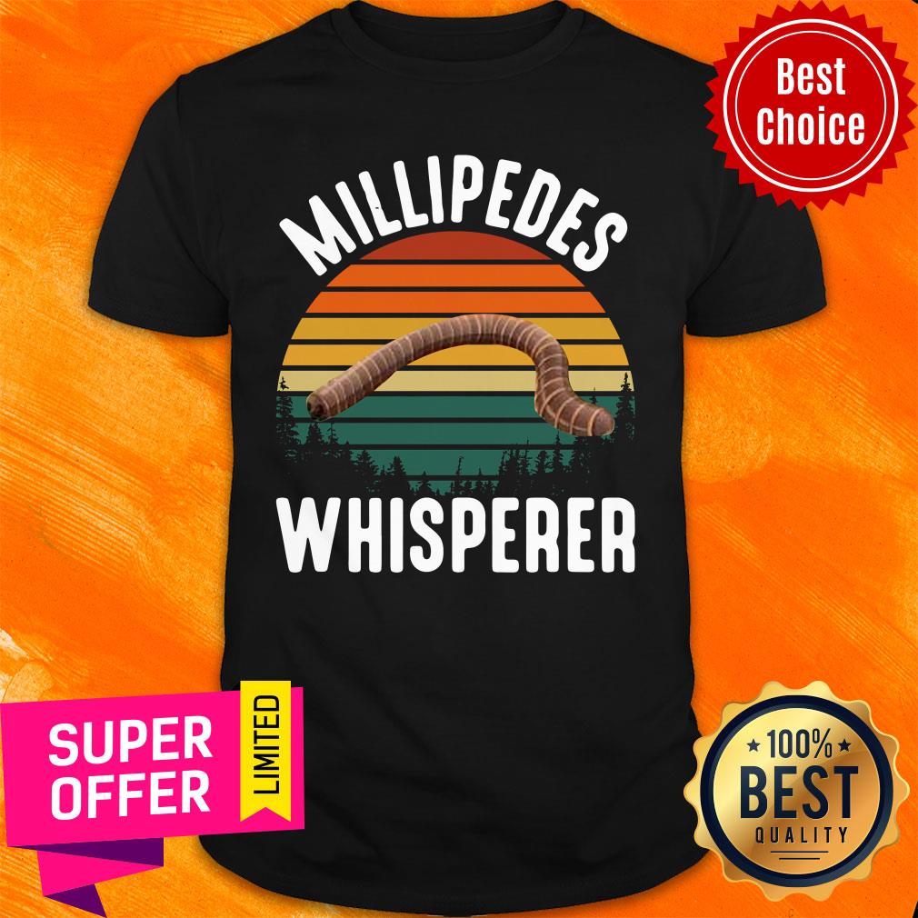 Nice Millipedes Whisperer Vintage Retro Shirt
