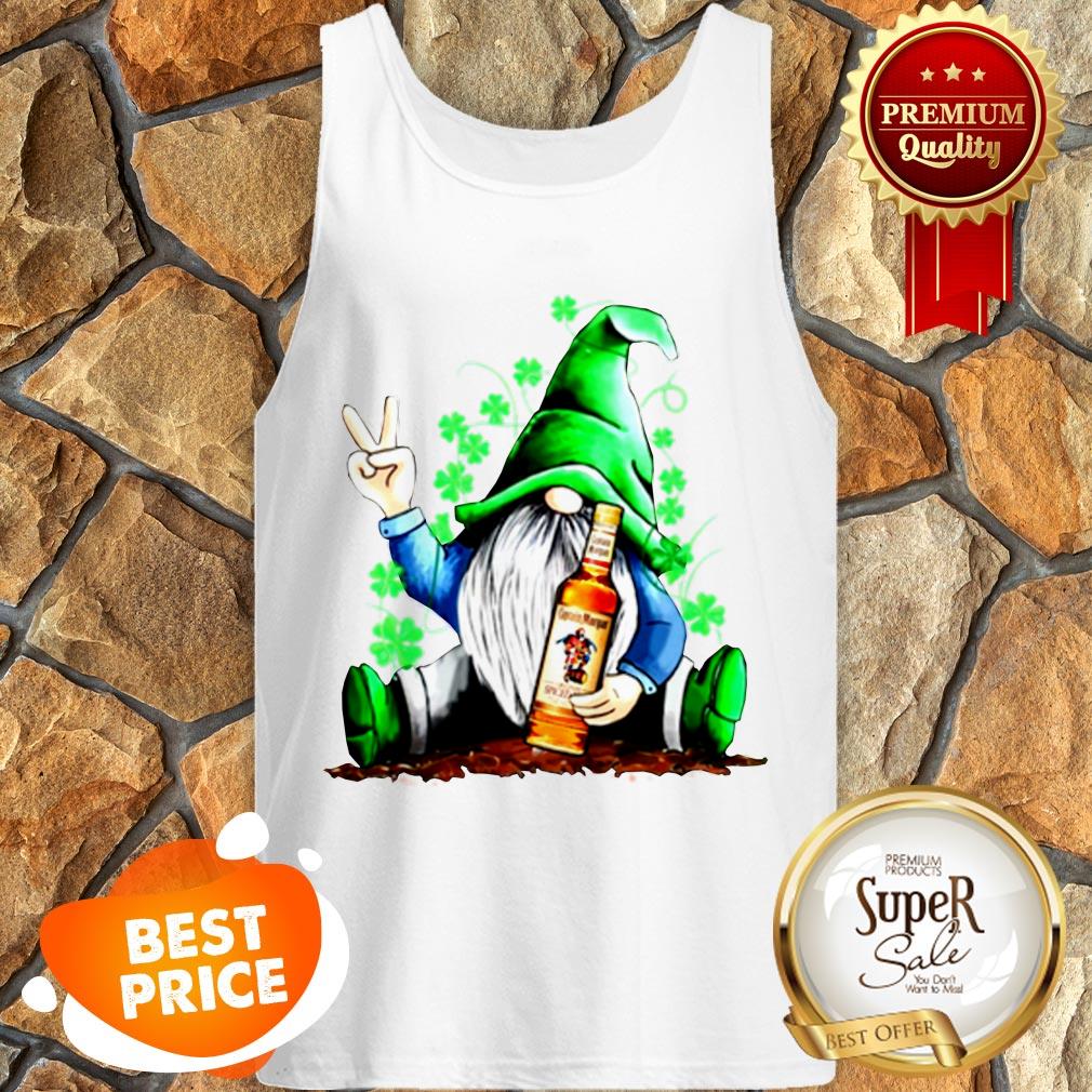 Nice St Patrick’s Day Irish Gnome And Captain Morgan Shirt - Image 3