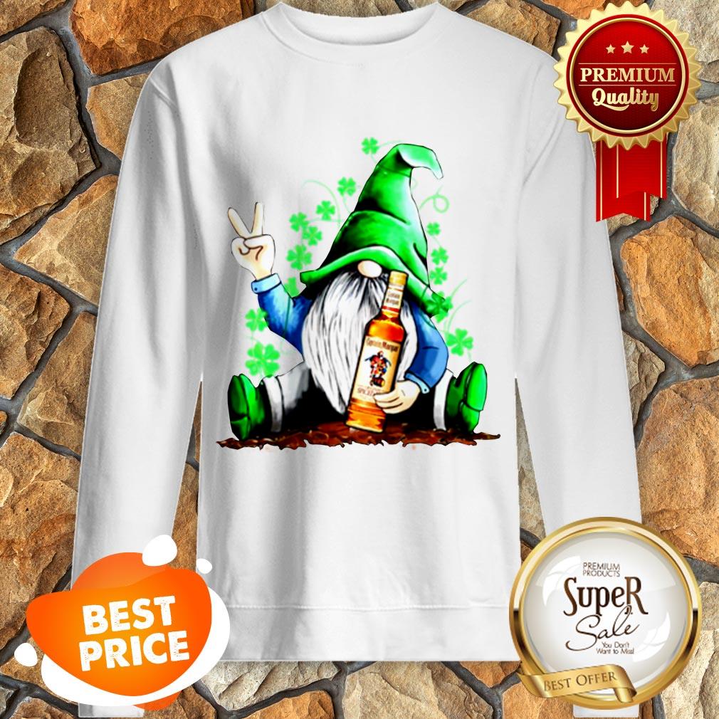 Nice St Patrick’s Day Irish Gnome And Captain Morgan Shirt - Image 2