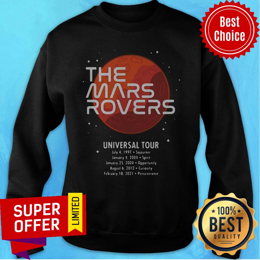 Awesome The Mars Roverss Universal Tour Shirt - Image 4