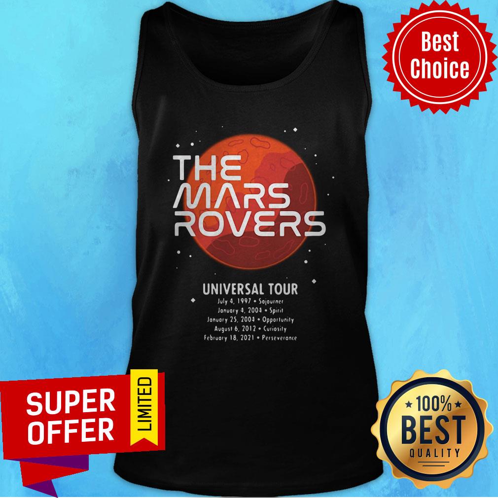 Awesome The Mars Roverss Universal Tour Shirt - Image 3