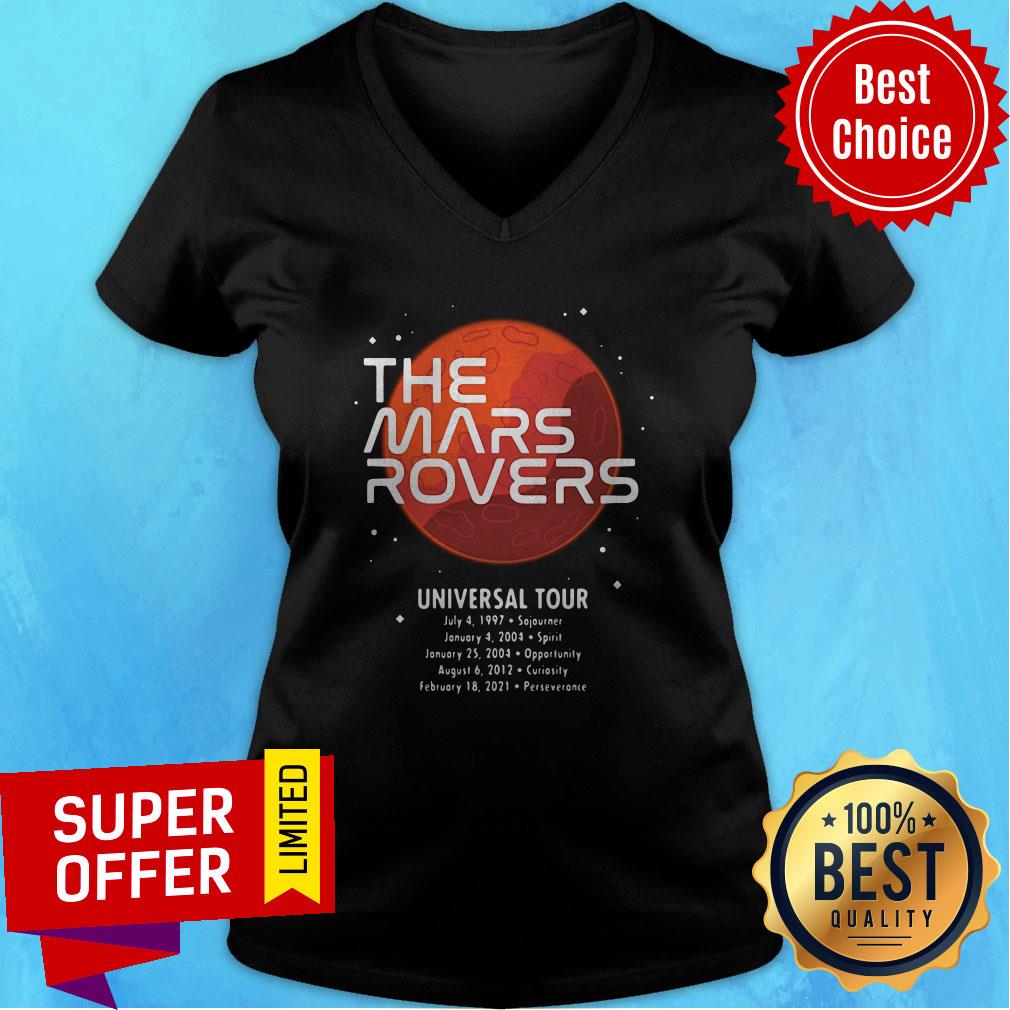 Awesome The Mars Roverss Universal Tour Shirt - Image 2