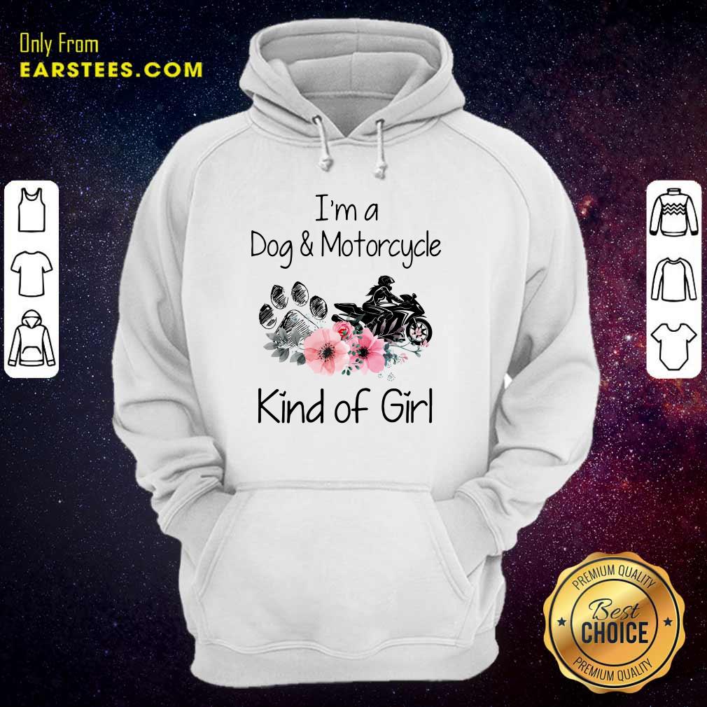 I'm A Dog And Motorcycle Flower Shirt - Image 4