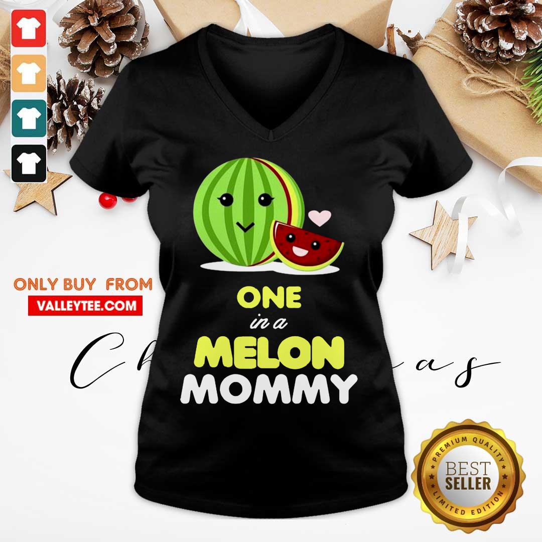 Great One In A Melon Mommy Funny Fruit Watermelon Mom Funny Shirt - Image 5