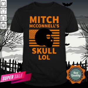 Mitch McConnell'S Skull LOL Halloween Vintage Shirt