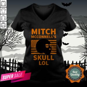 Alternative view of Mitch McConnell'S Skull LOL Halloween Vintage Shirt