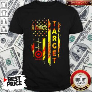 Target Heartbeat America Flag Independence Day Shirt