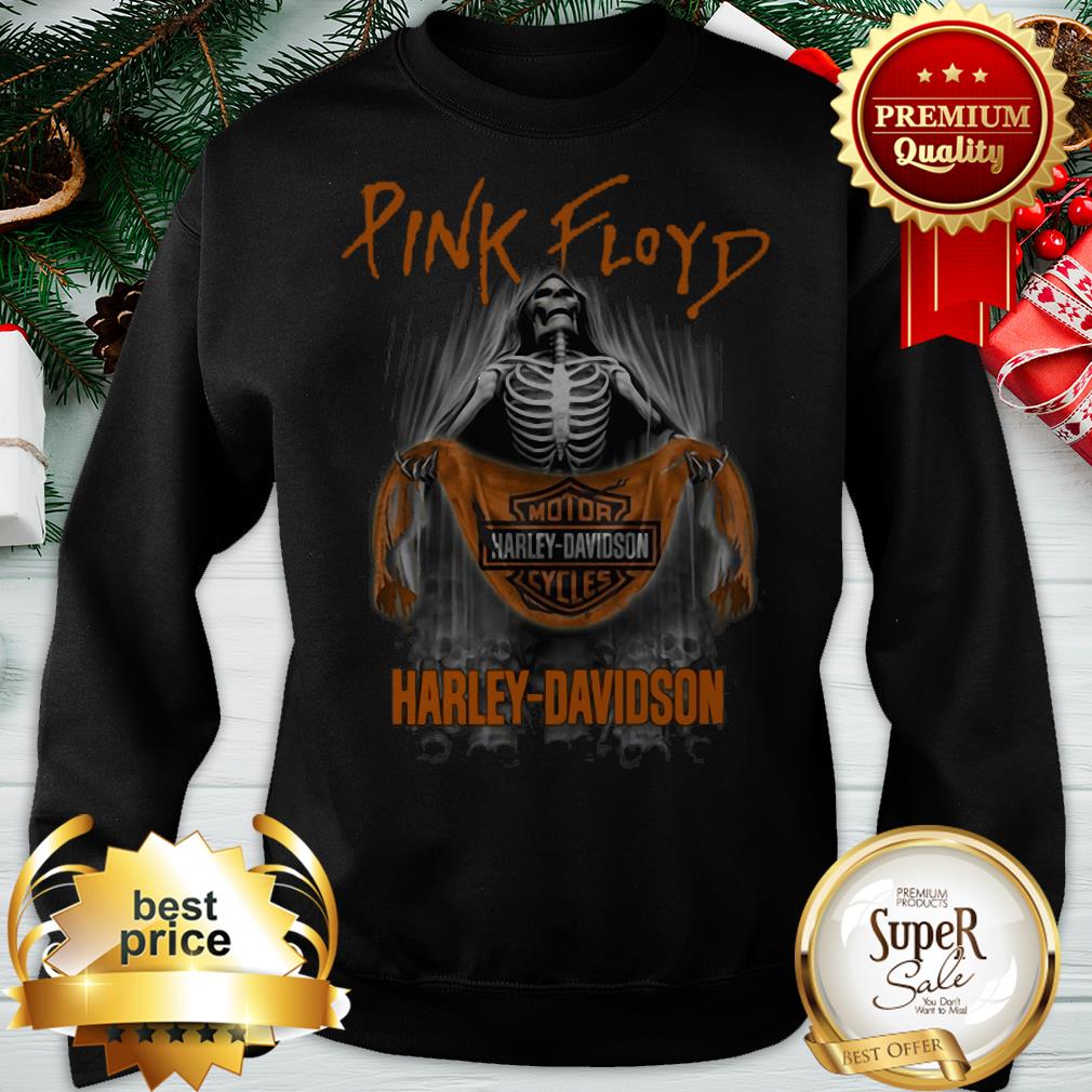 Pink Floyd Skull Motor Harley Davidson Cycles Shirt - Image 4
